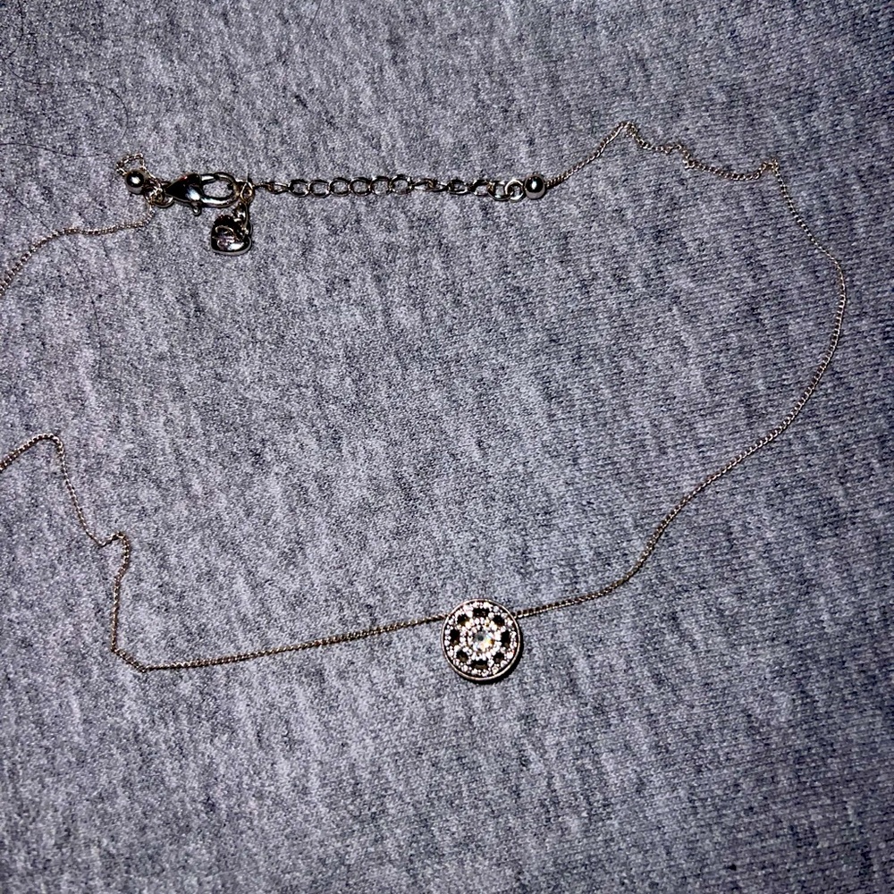 Brighton silver crystal necklace